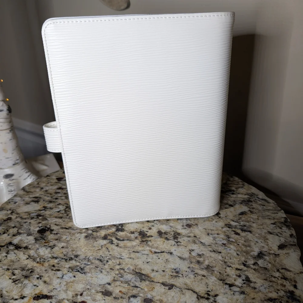 Elegant White Home Office Planner